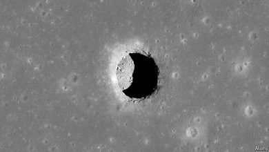 Para astronom telah menemukan sebuah gua di bulan